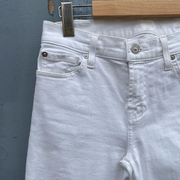 7 for all Mankind high waist ankle Gwenevere skinny jeans, size  25 - Picture 13 of 13